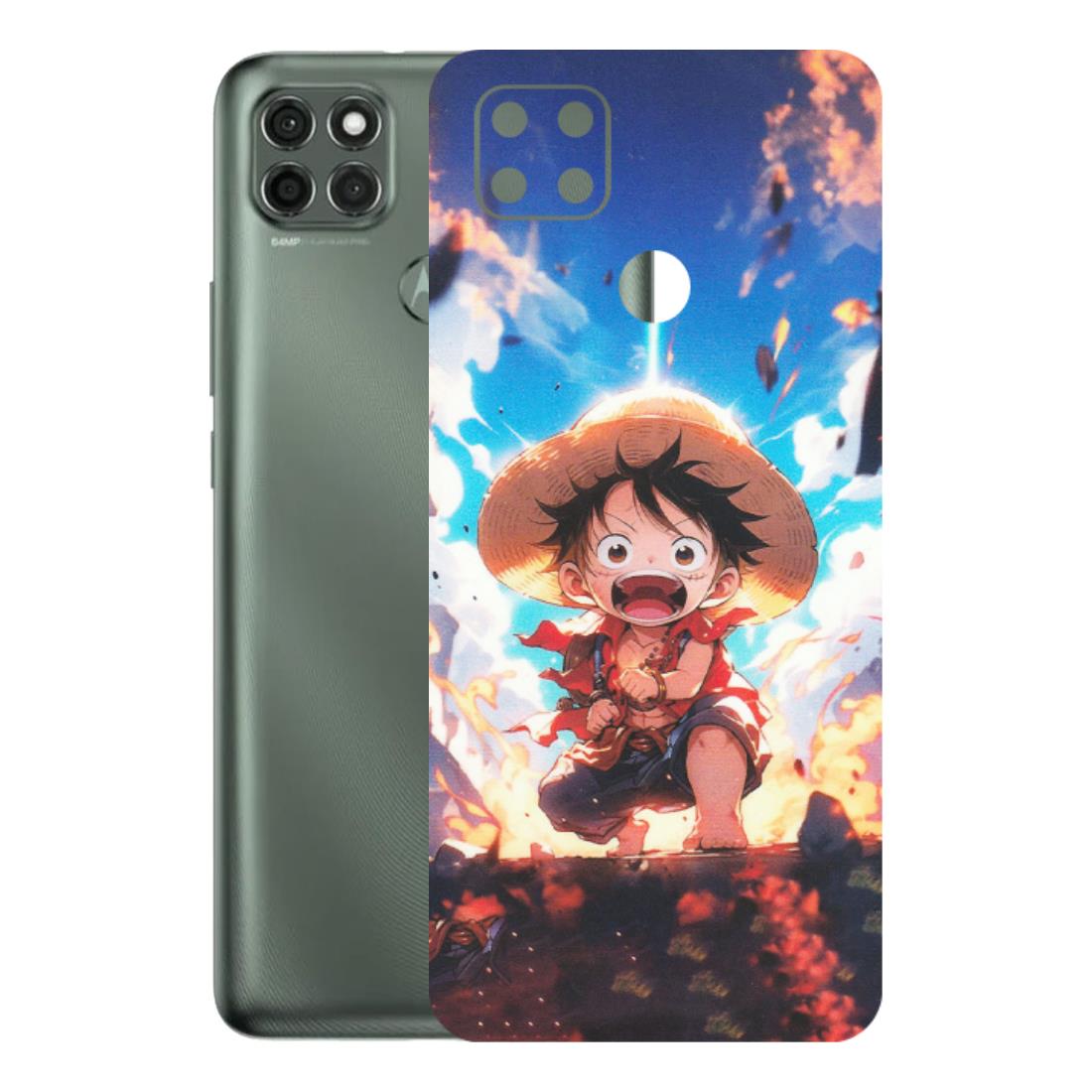 Motorola Phone Skins (All Models) - Toon One Piece Cute Character - Matte Finish (M-35) Motorola Moto G9 Power