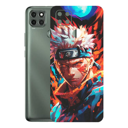Motorola Phone Skins (All Models) - Anime Ferocious Character - Matte Finish (M-44) Motorola Moto G9 Power