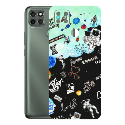 Motorola Phone Skins (All Models) - Living In A Space Dream - Matte Finish (M-46) Motorola Moto G9 Power
