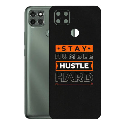 Motorola Phone Skins (All Models) - Stay Humble Stay Hard - Matte Finish (M-48) Motorola Moto G9 Power