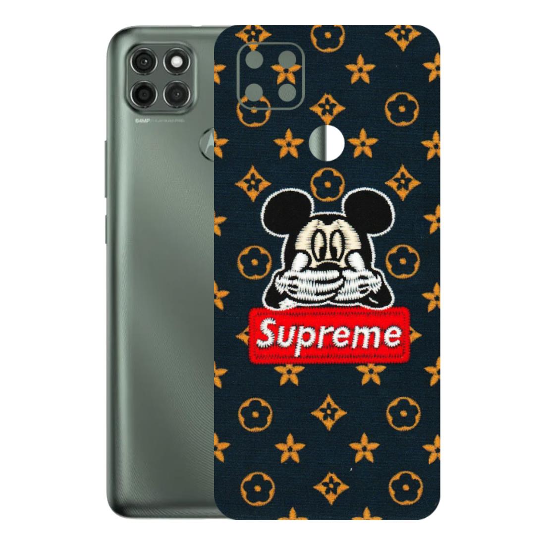 Motorola Phone Skins (All Models) - Mickey Supreme - Matte Finish (M-83) Motorola Moto G9 Power
