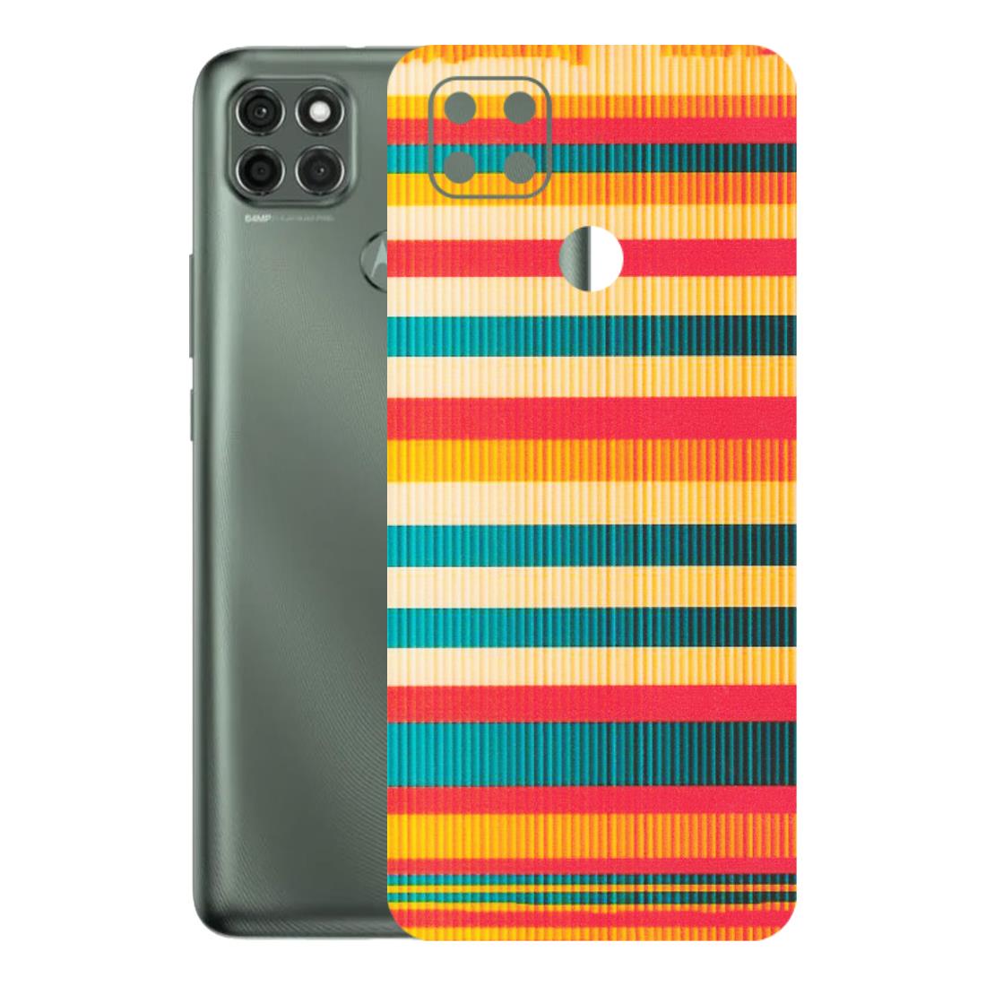 Motorola Phone Skins (All Models) - Colourful Stripes Soothing Effect - Matte Finish (M-86) Motorola Moto G9 Power