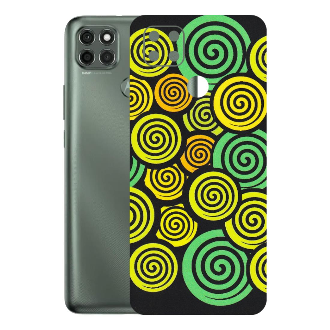 Motorola Phone Skins (All Models) - Crazy Spiral - Matte Finish (M-91) Motorola Moto G9 Power