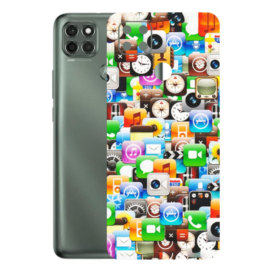 Motorola Phone Skins (All Models) - All Apple Icons - Matte Finish (M-93) Motorola Moto G9 Power