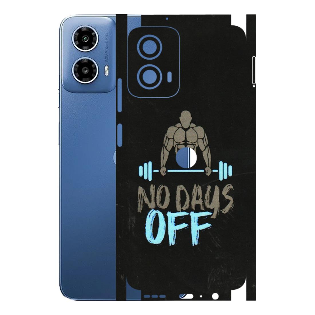 Motorola Phone Skins (All Models) - Gym Lover - 3D Embossed Finish (L-127) Motorola Moto G 34 (5G)
