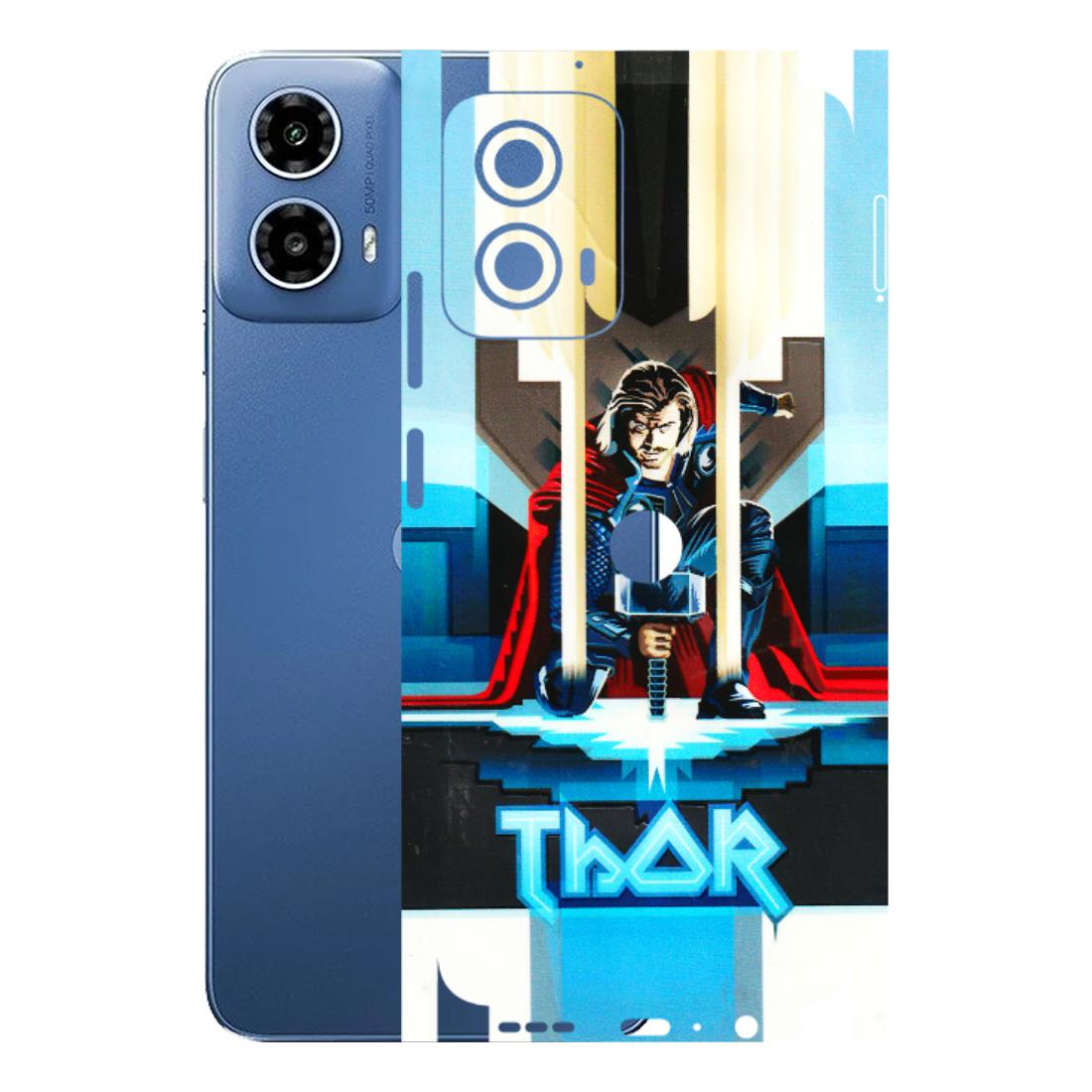 Motorola Phone Skins (All Models) - Thor - 3D Embossed Finish (L-137) Motorola Moto G 34 (5G)