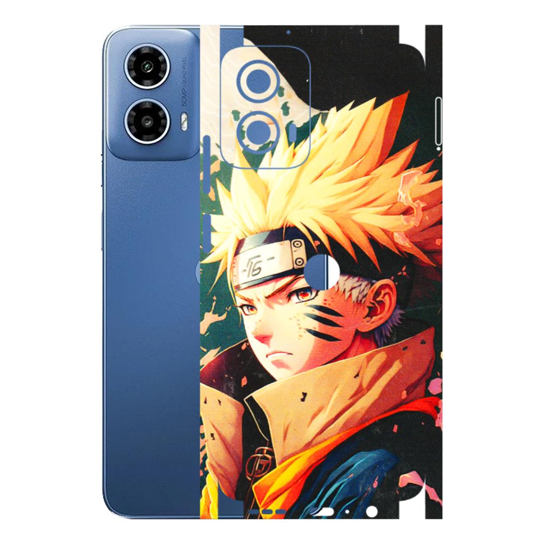 Motorola Phone Skins (All Models) - New Naruto - 3D Embossed Finish (L-148) Motorola Moto G 34 (5G)