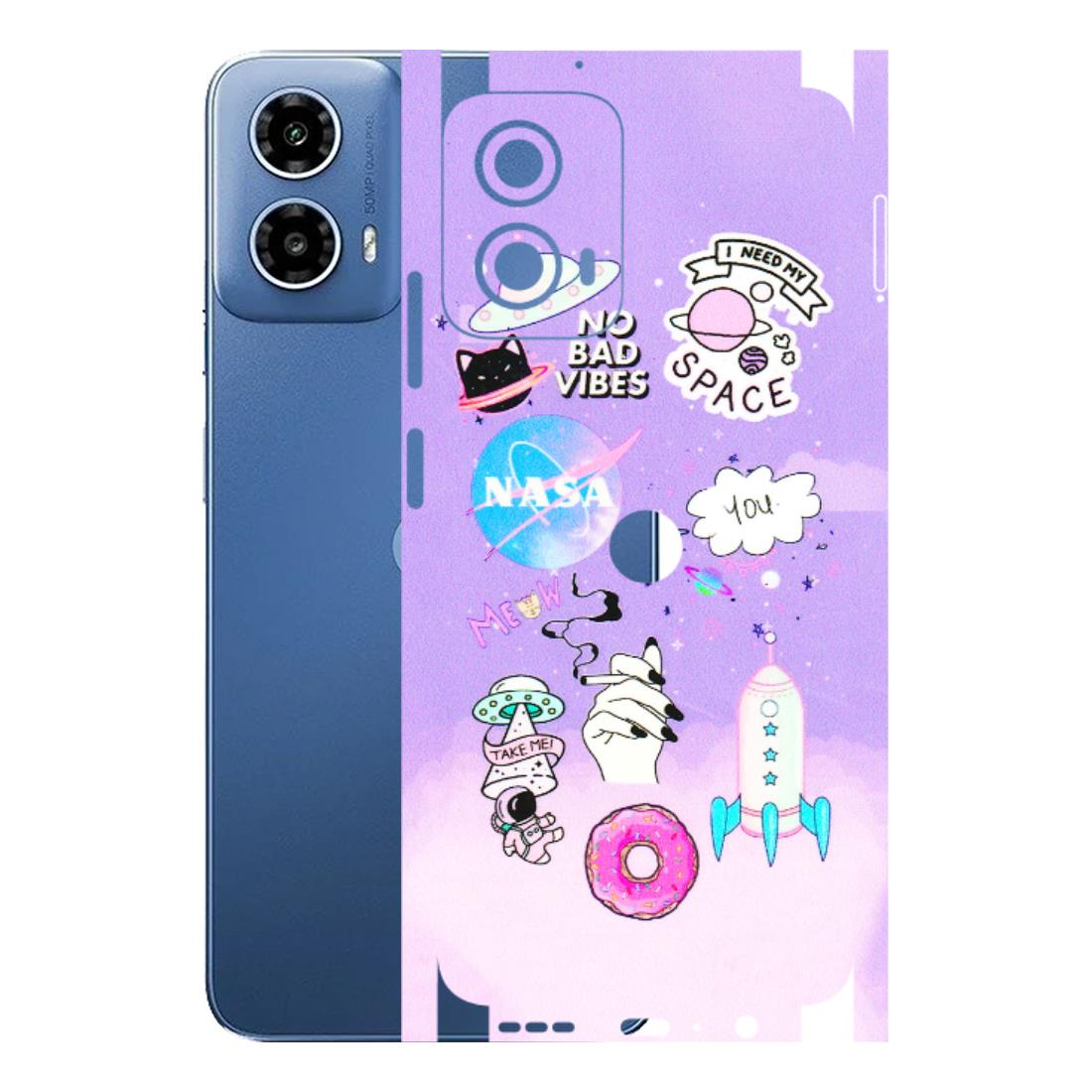 Motorola Phone Skins (All Models) - I Need My Nasa Skin - 3D Embossed Finish (L-149) Motorola Moto G 34 (5G)