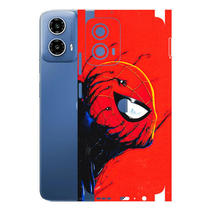 Motorola Phone Skins (All Models) - Spiderman Face Venom - 3D Embossed Finish (L-165) Motorola Moto G 34 (5G)