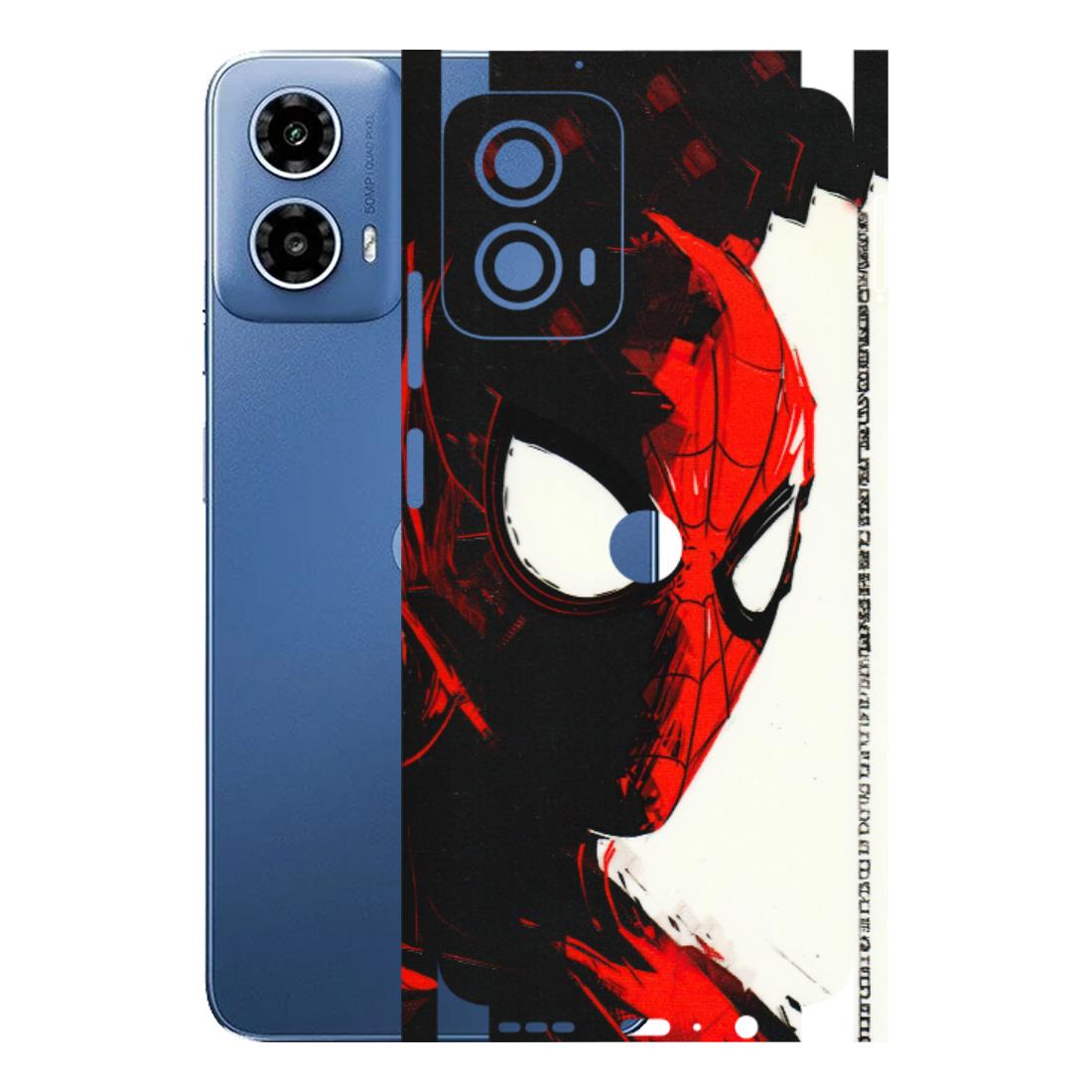 Motorola Phone Skins (All Models) - Spiderman Killer Face - 3D Embossed Finish (L-17) Motorola Moto G 34 (5G)