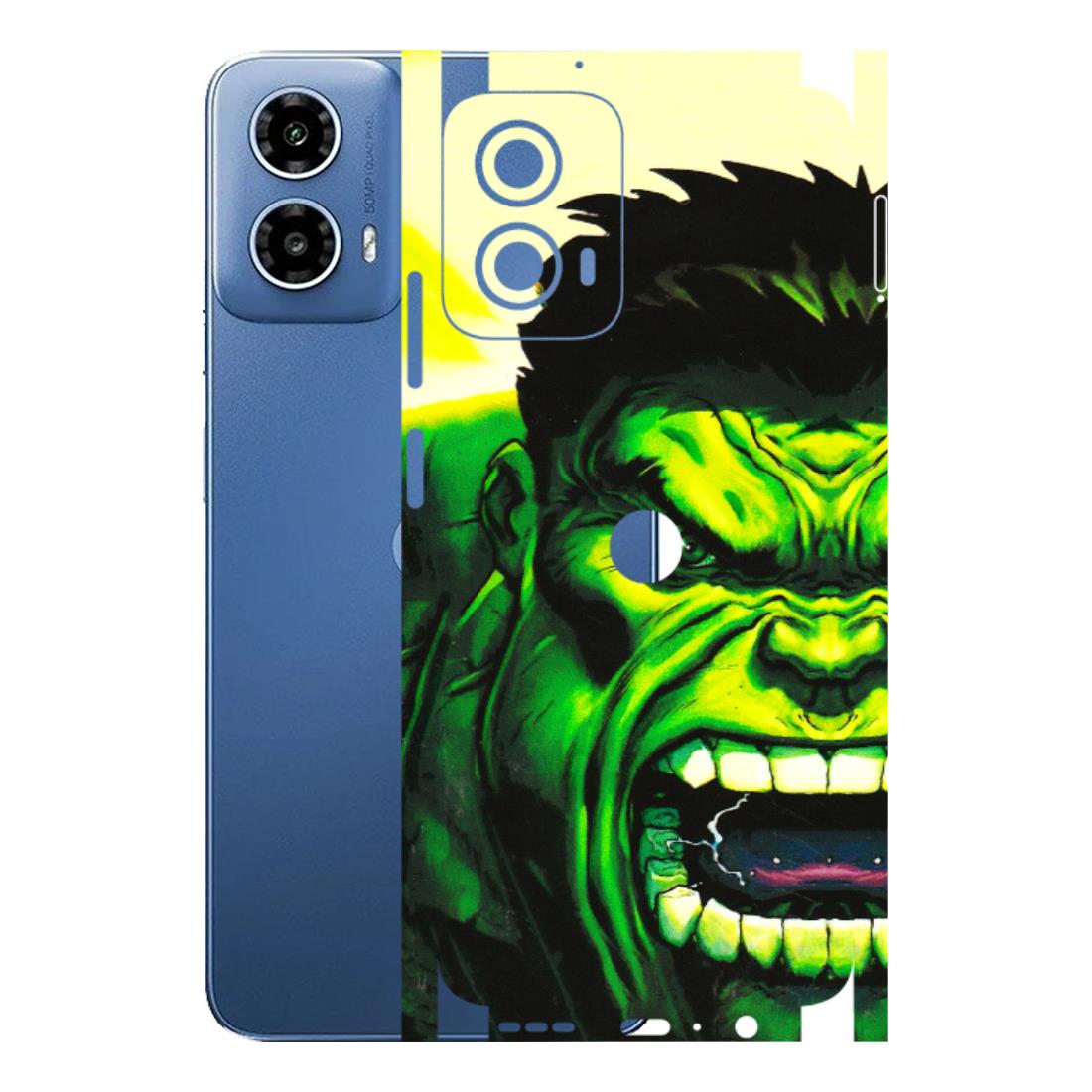 Motorola Phone Skins (All Models) - Hulk - 3D Embossed Finish (L-180) Motorola Moto G 34 (5G)