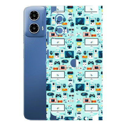 Motorola Phone Skins (All Models) - Gadgets Doodle - 3D Embossed Finish (L-184) Motorola Moto G 34 (5G)