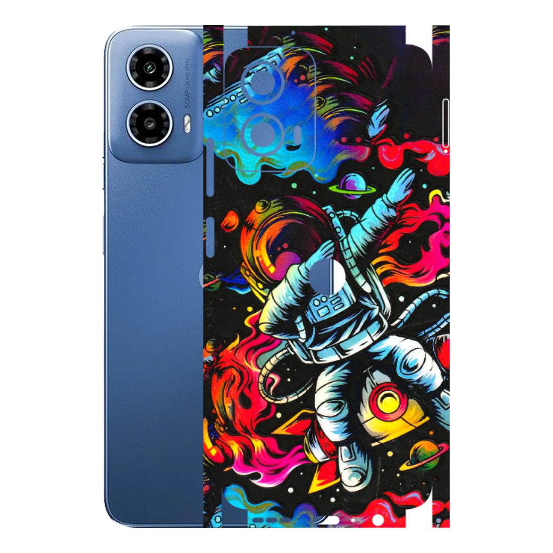 Motorola Phone Skins (All Models) - Astronaut Dope - 3D Embossed Finish (L-191) Motorola Moto G 34 (5G)