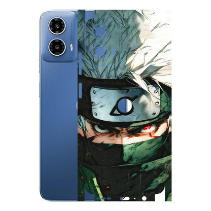 Motorola Phone Skins (All Models) - Kakashi Red Eye Focus - 3D Embossed Finish (L-227) Motorola Moto G 34 (5G)