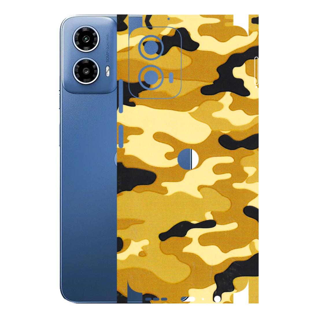 Motorola Phone Skins (All Models) - Indian Camo - 3D Embossed Finish (L-228) Motorola Moto G 34 (5G)