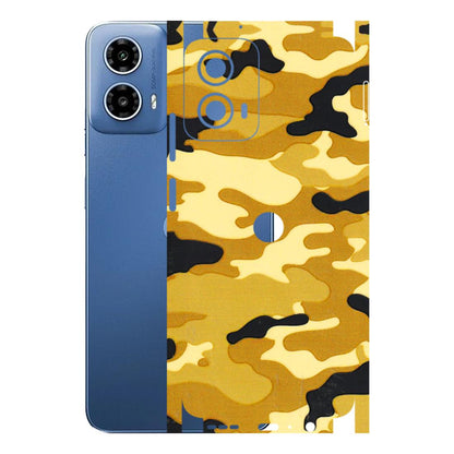 Motorola Phone Skins (All Models) - Indian Camo - 3D Embossed Finish (L-228) Motorola Moto G 34 (5G)