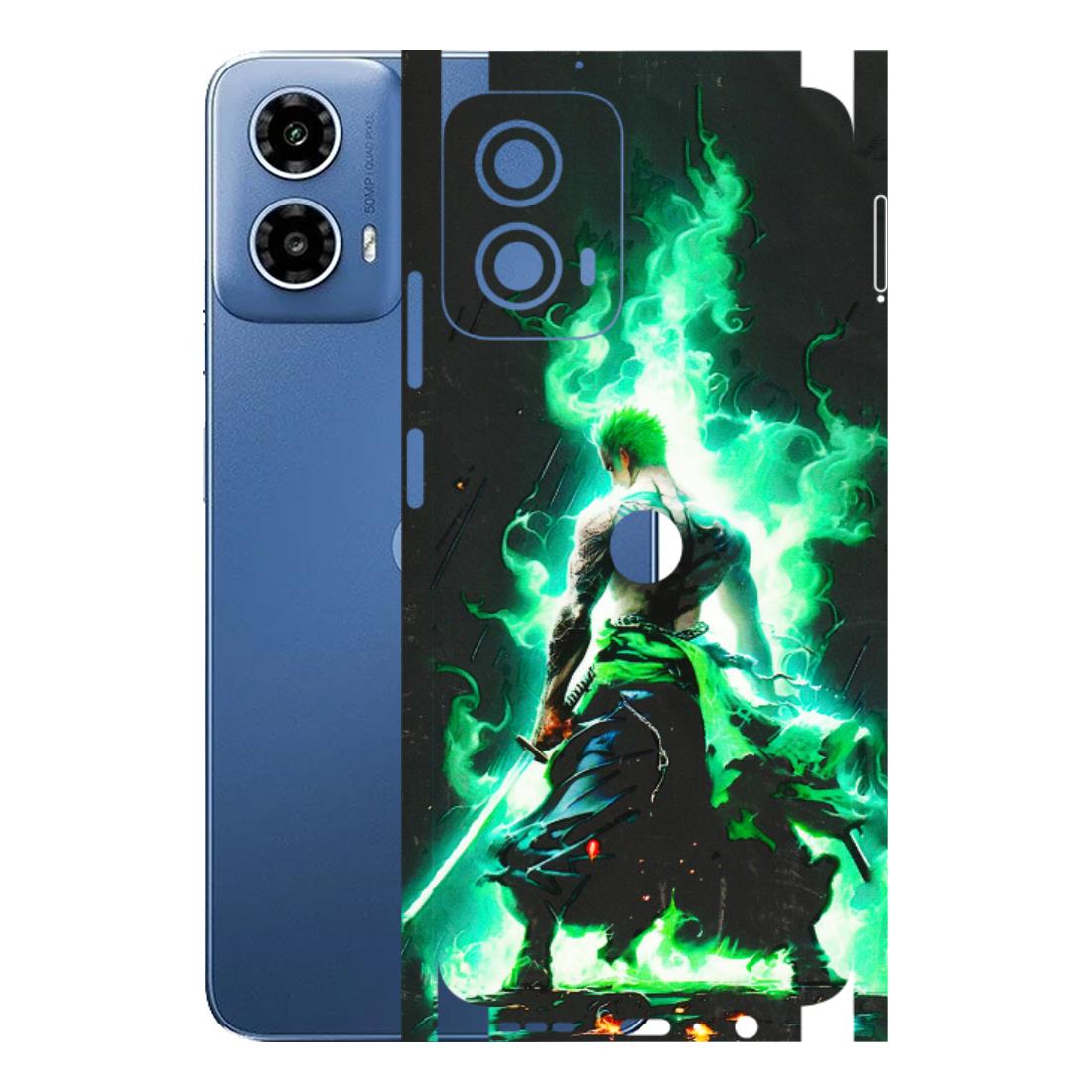Motorola Phone Skins (All Models) - Zoro Sword - 3D Embossed Finish (L-241) Motorola Moto G 34 (5G)