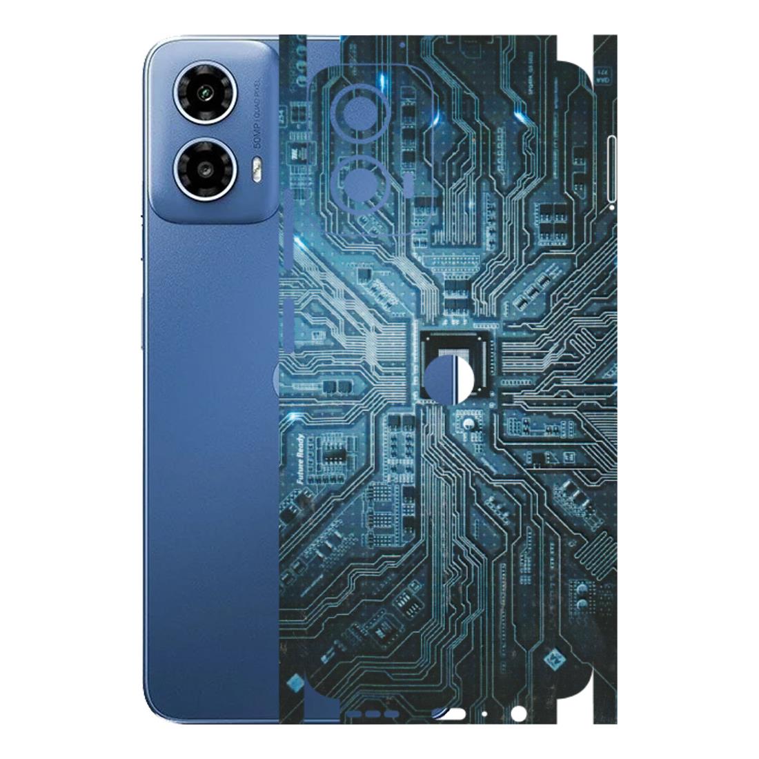 Motorola Phone Skins (All Models) - Original Circuit - 3D Embossed Finish (L-267) Motorola Moto G 34 (5G)