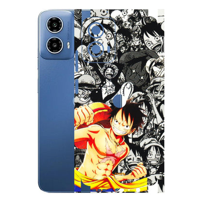 Motorola Phone Skins (All Models) - Anime Comics Games Doodles - 3D Embossed Finish (L-27) Motorola Moto G 34 (5G)