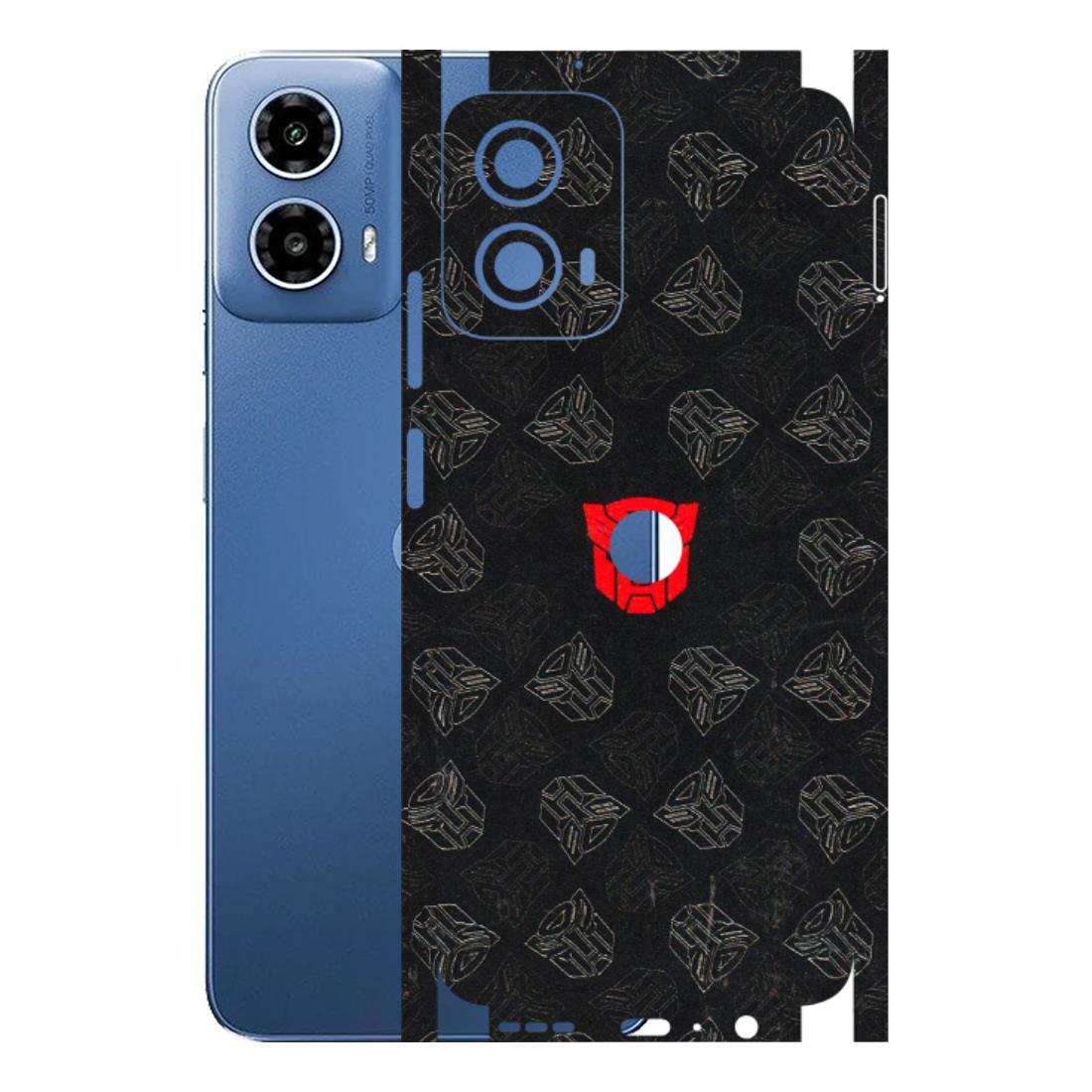 Motorola Phone Skins (All Models) - Transformers Devastation - 3D Embossed Finish (L-301) Motorola Moto G 34 (5G)