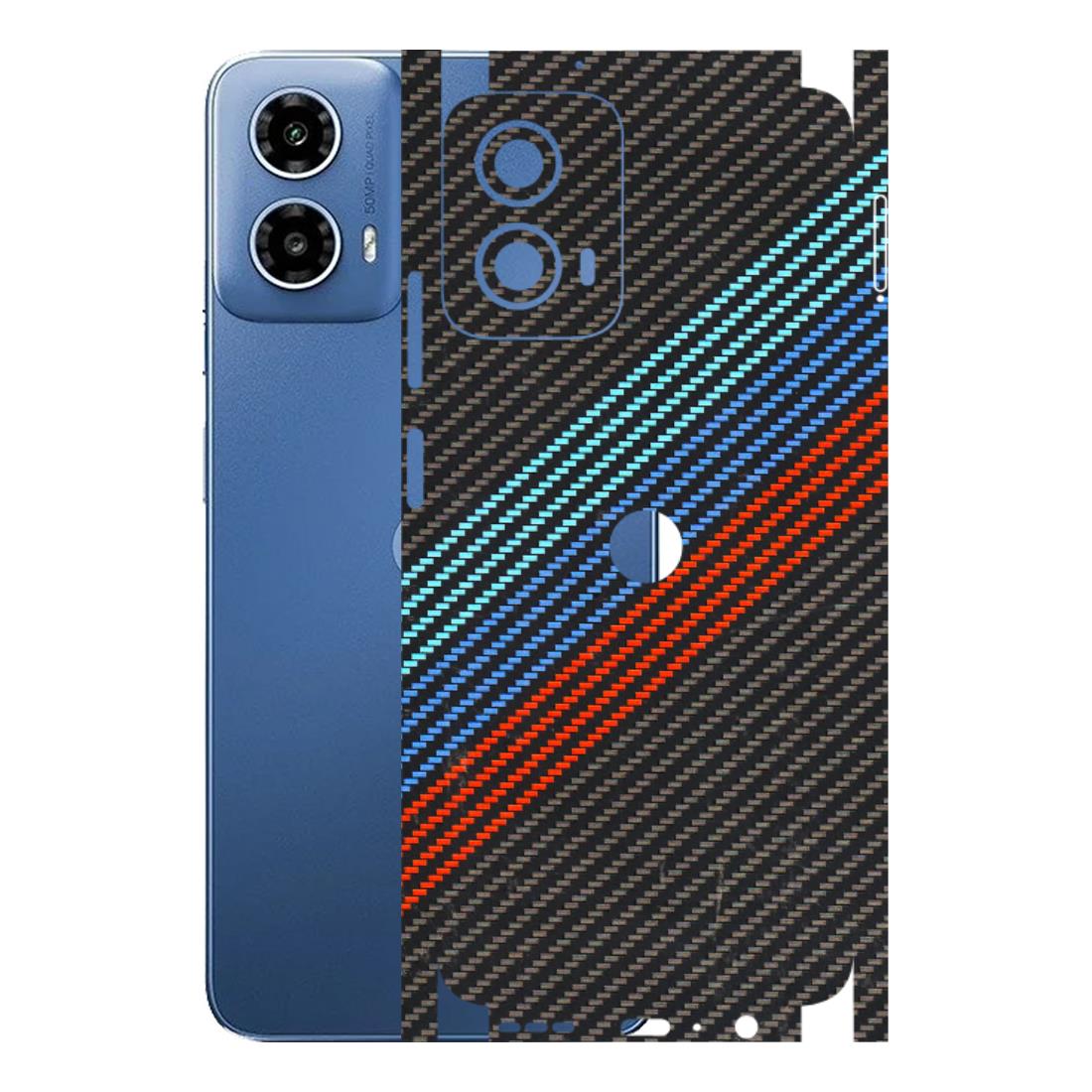 Motorola Phone Skins (All Models) - Carbon BM - 3D Embossed Finish (L-302) Motorola Moto G 34 (5G)
