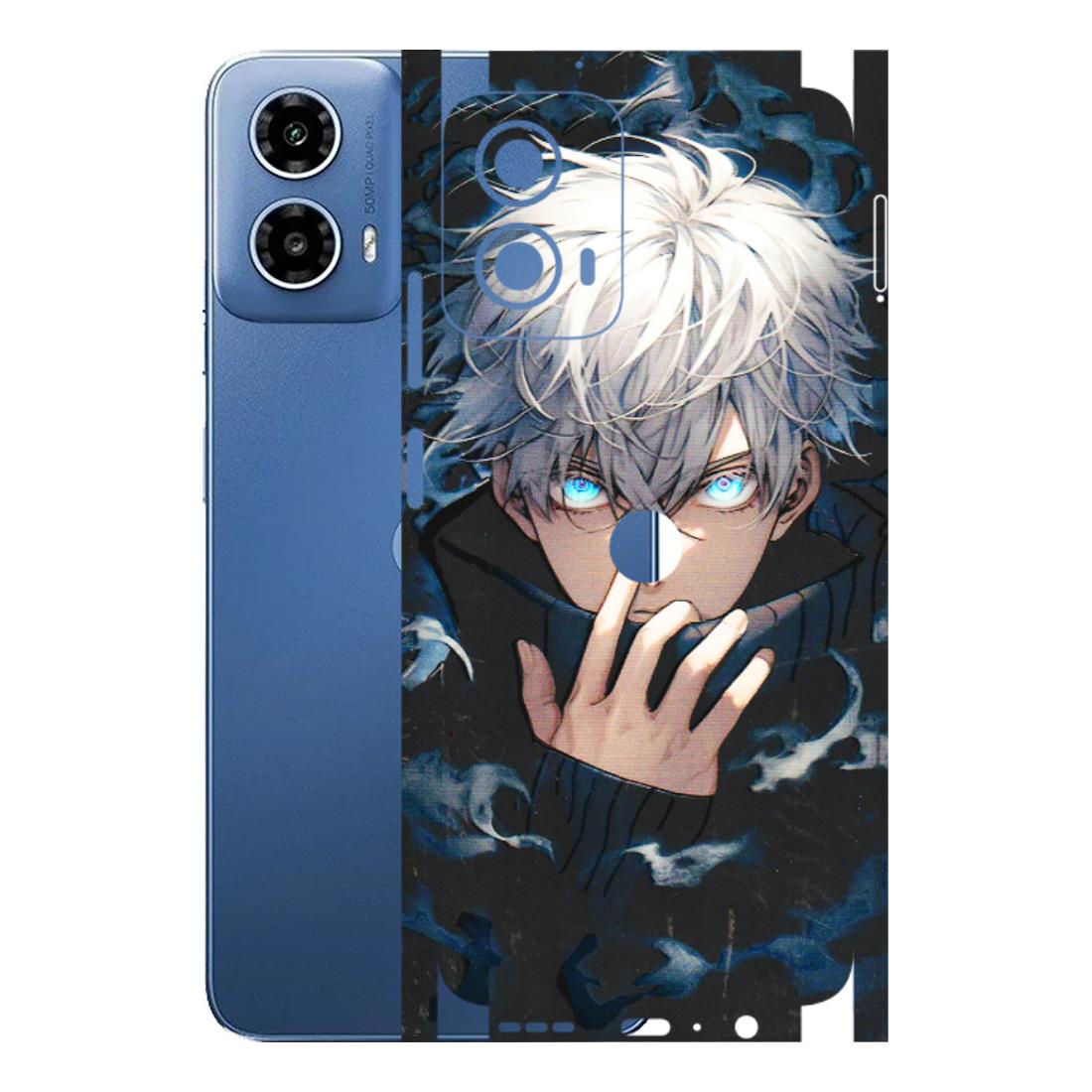 Motorola Phone Skins (All Models) - New Jujutsu Kaisen Anime - 3D Embossed Finish (L-313) Motorola Moto G 34 (5G)