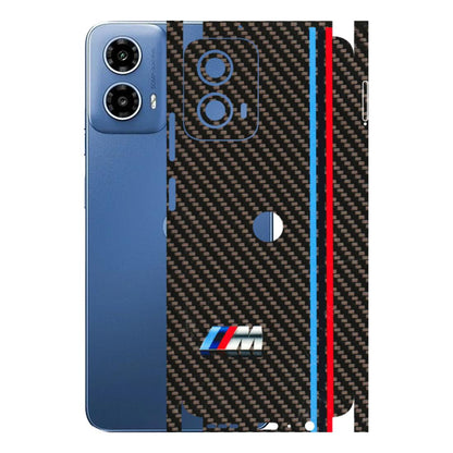 Motorola Phone Skins (All Models) - BM Carbon Fiber Feels - 3D Embossed Finish (L-38) Motorola Moto G 34 (5G)