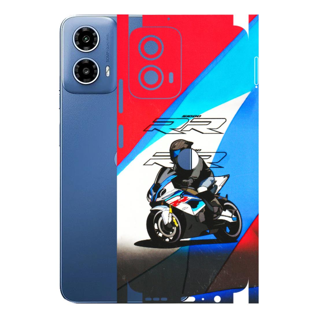 Motorola Phone Skins (All Models) - Bikers Love - 3D Embossed Finish (L-58) Motorola Moto G 34 (5G)