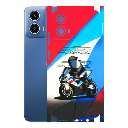 Motorola Phone Skins (All Models) - Bikers Love - 3D Embossed Finish (L-58) Motorola Moto G 34 (5G)