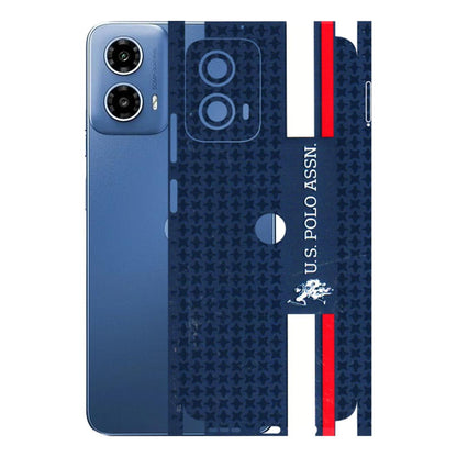 Motorola Phone Skins (All Models) - US POLO Designer Brand - 3D Embossed Finish (L-65) Motorola Moto G 34 (5G)