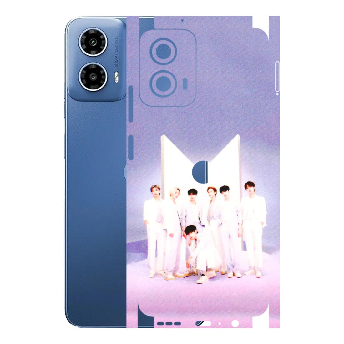 Motorola Phone Skins (All Models) - BTS - 3D Embossed Finish (L-94) Motorola Moto G 34 (5G)
