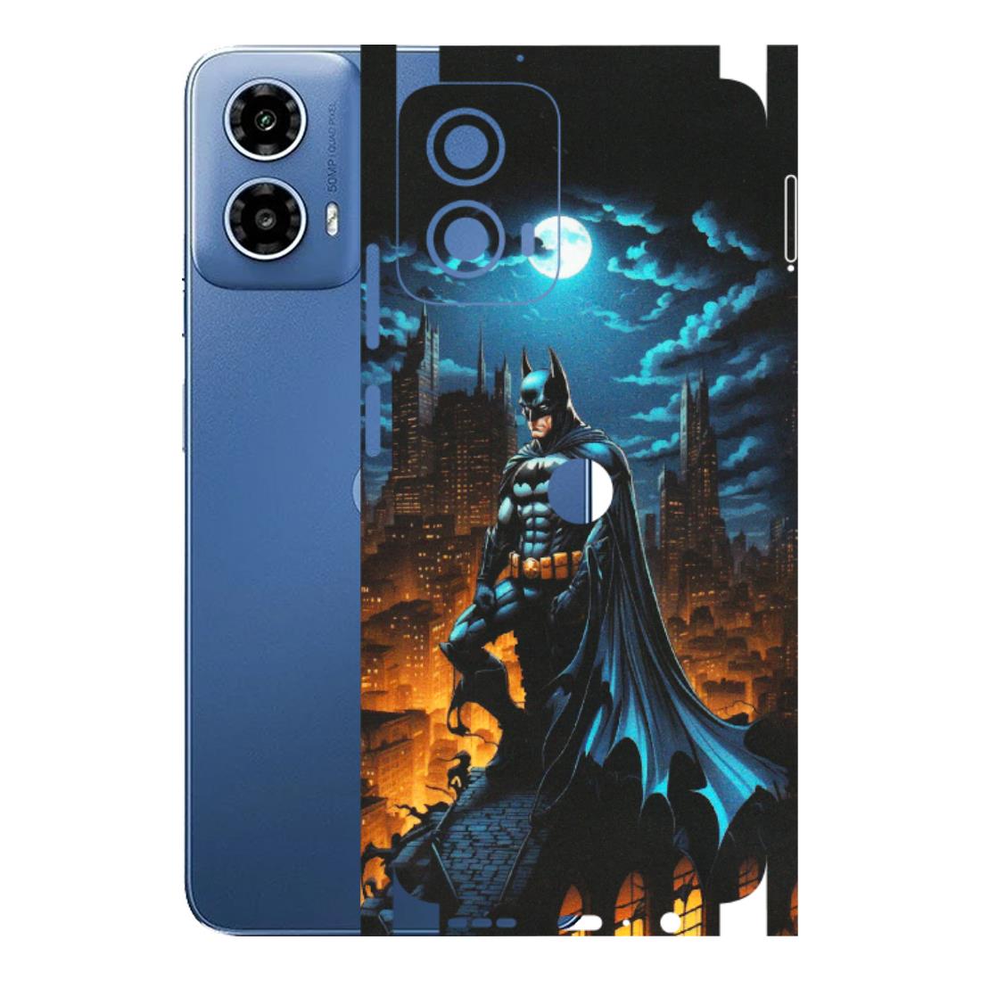 Motorola Phone Skins (All Models) - Batman Arkham City - Matte Finish (M-01) Motorola Moto G 34 (5G)