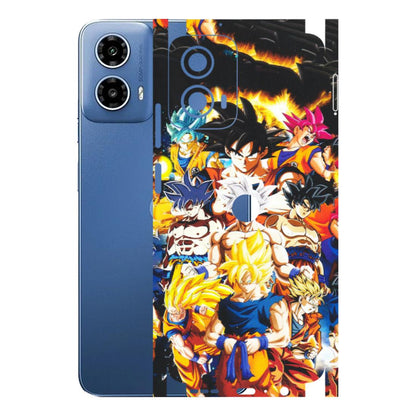 Motorola Phone Skins (All Models) - Ultimate Dragon Ball Z - Matte Finish (M-100) Motorola Moto G 34 (5G)