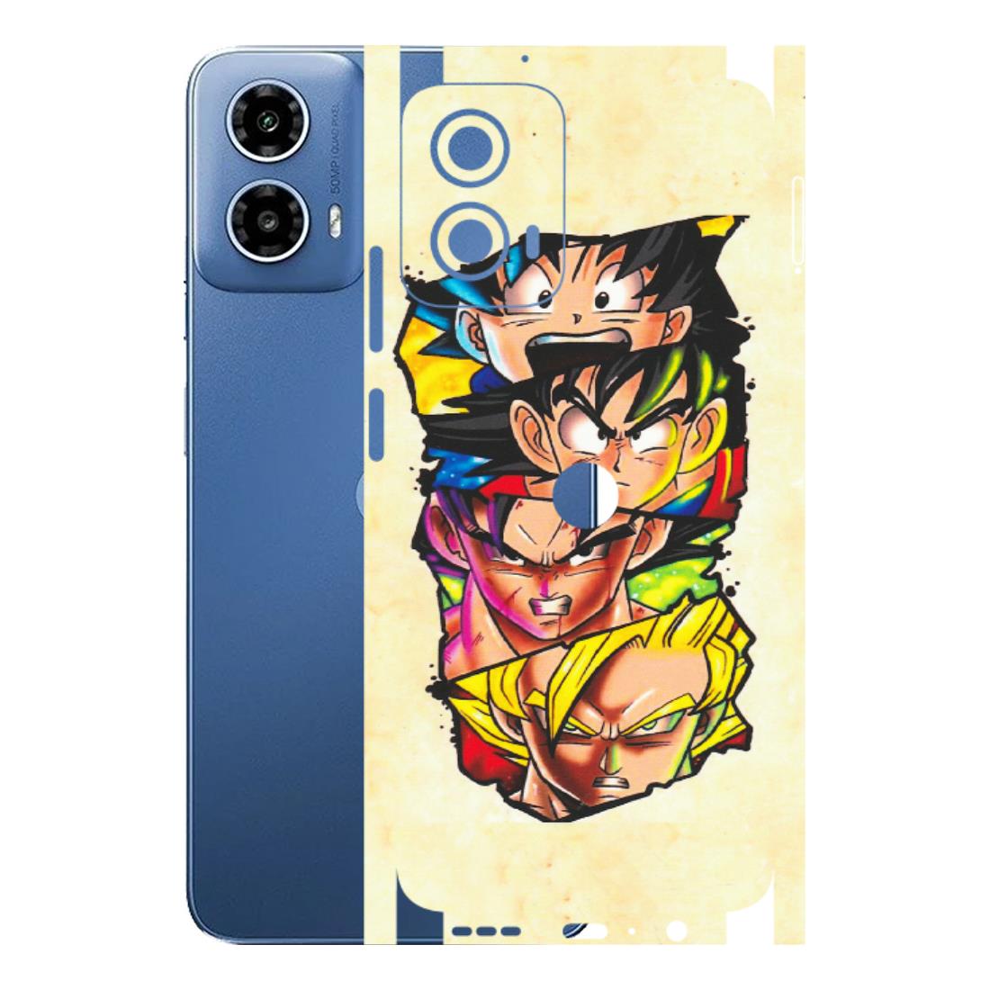 Motorola Phone Skins (All Models) - Angry Multi Anime - Matte Finish (M-113) Motorola Moto G 34 (5G)