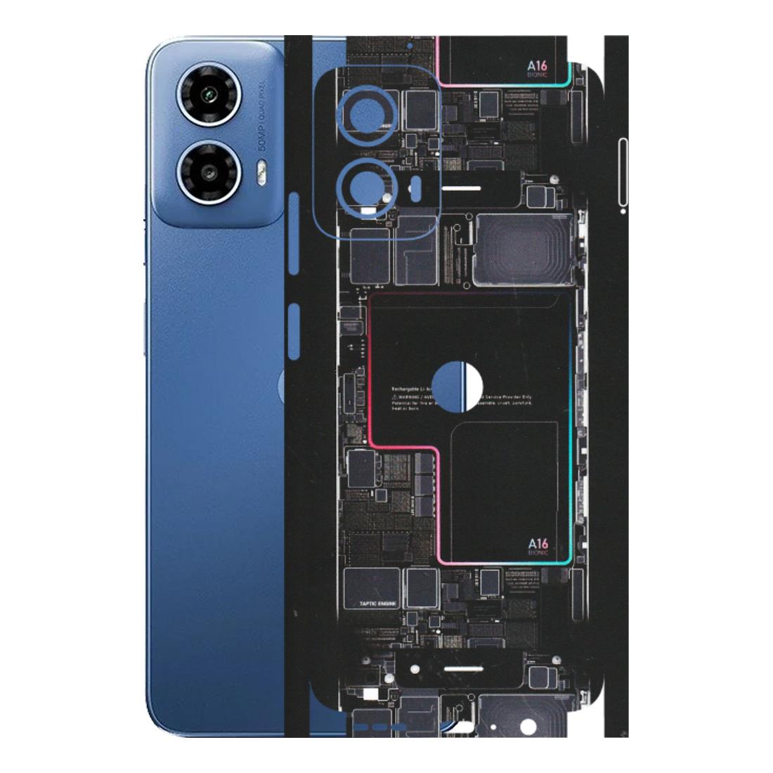 Motorola Phone Skins (All Models) - Motherboard Circuit Layout - Matte Finish (M-117) Motorola Moto G 34 (5G)