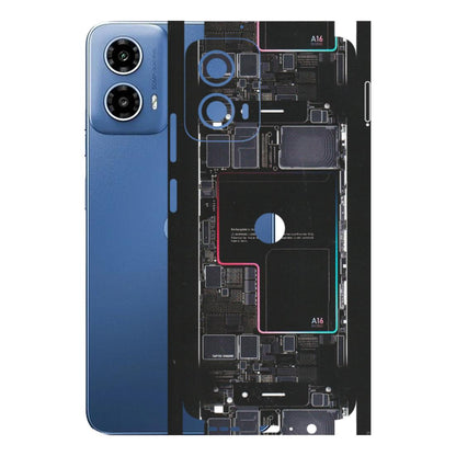Motorola Phone Skins (All Models) - Motherboard Circuit Layout - Matte Finish (M-117) Motorola Moto G 34 (5G)
