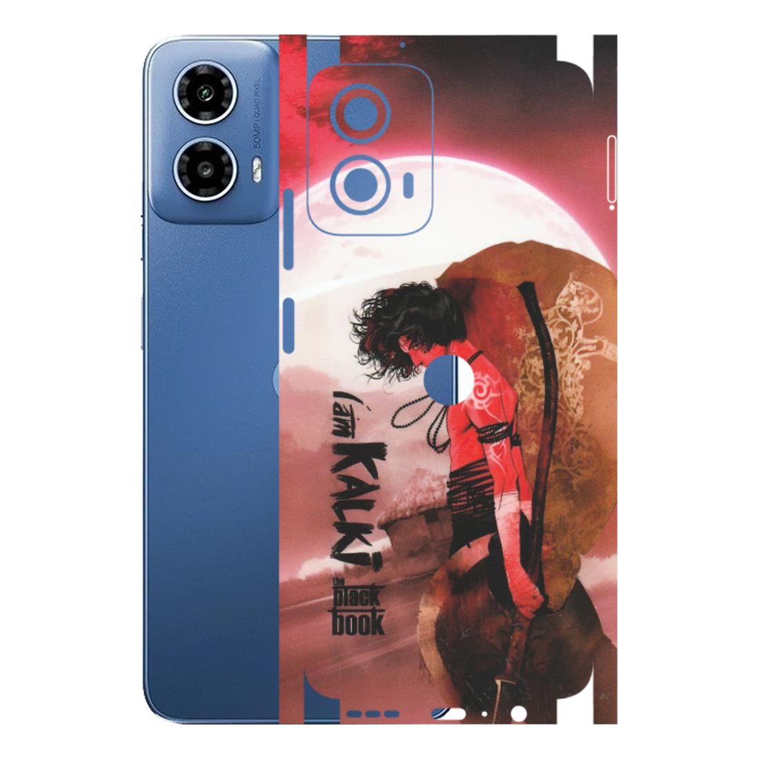 Motorola Phone Skins (All Models) - The Black Book Kalia Anime - Matte Finish (M-129) Motorola Moto G 34 (5G)