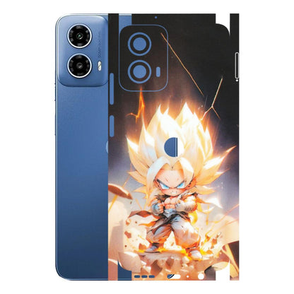 Motorola Phone Skins (All Models) - Goku Dragon Cute Anime - Matte Finish (M-131) Motorola Moto G 34 (5G)