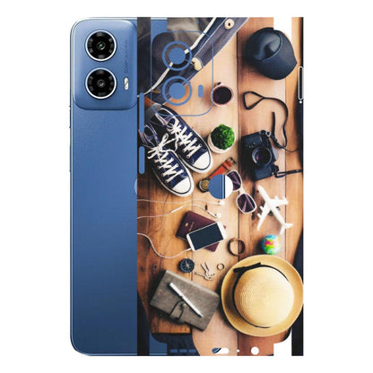 Motorola Phone Skins (All Models) - Travel Wanderlust - Matte Finish (M-133) Motorola Moto G 34 (5G)