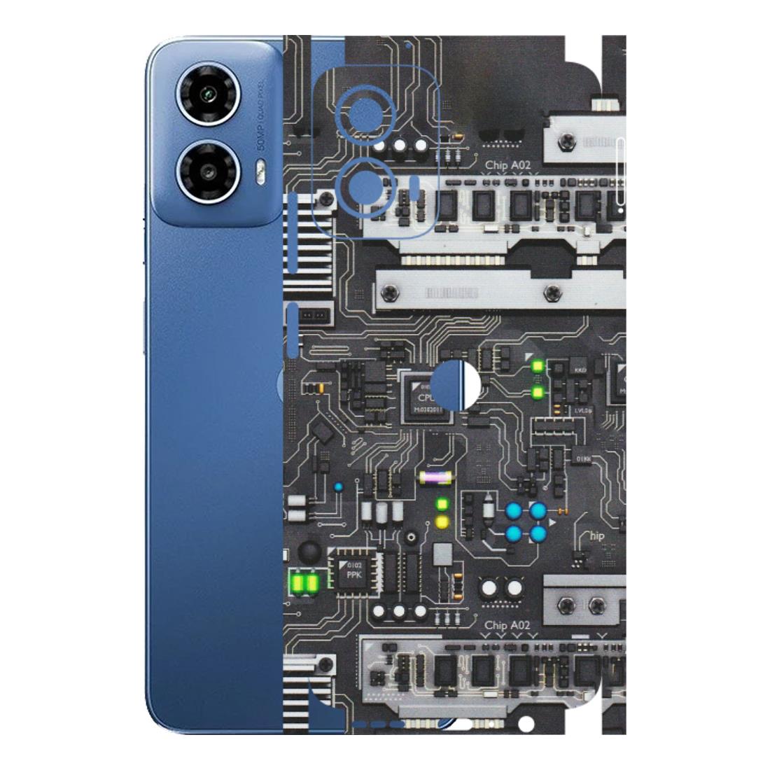 Motorola Phone Skins (All Models) - Motherboard Internals - Matte Finish (M-135) Motorola Moto G 34 (5G)