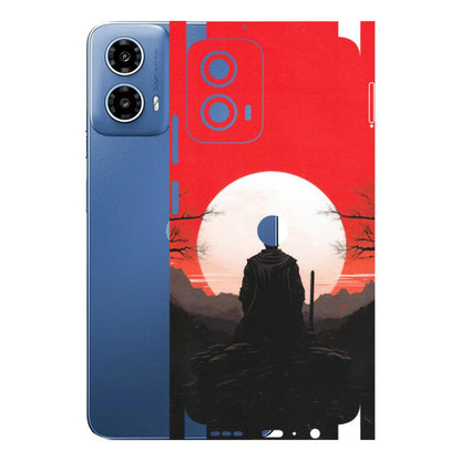 Motorola Phone Skins (All Models) - Samurai Anime - Matte Finish (M-141) Motorola Moto G 34 (5G)