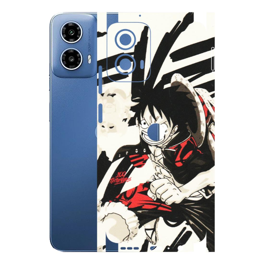 Motorola Phone Skins (All Models) - Monkey D.Luffy Manga Anime - Matte Finish (M-145) Motorola Moto G 34 (5G)