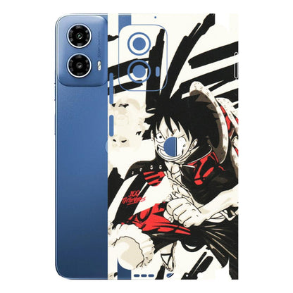 Motorola Phone Skins (All Models) - Monkey D.Luffy Manga Anime - Matte Finish (M-145) Motorola Moto G 34 (5G)