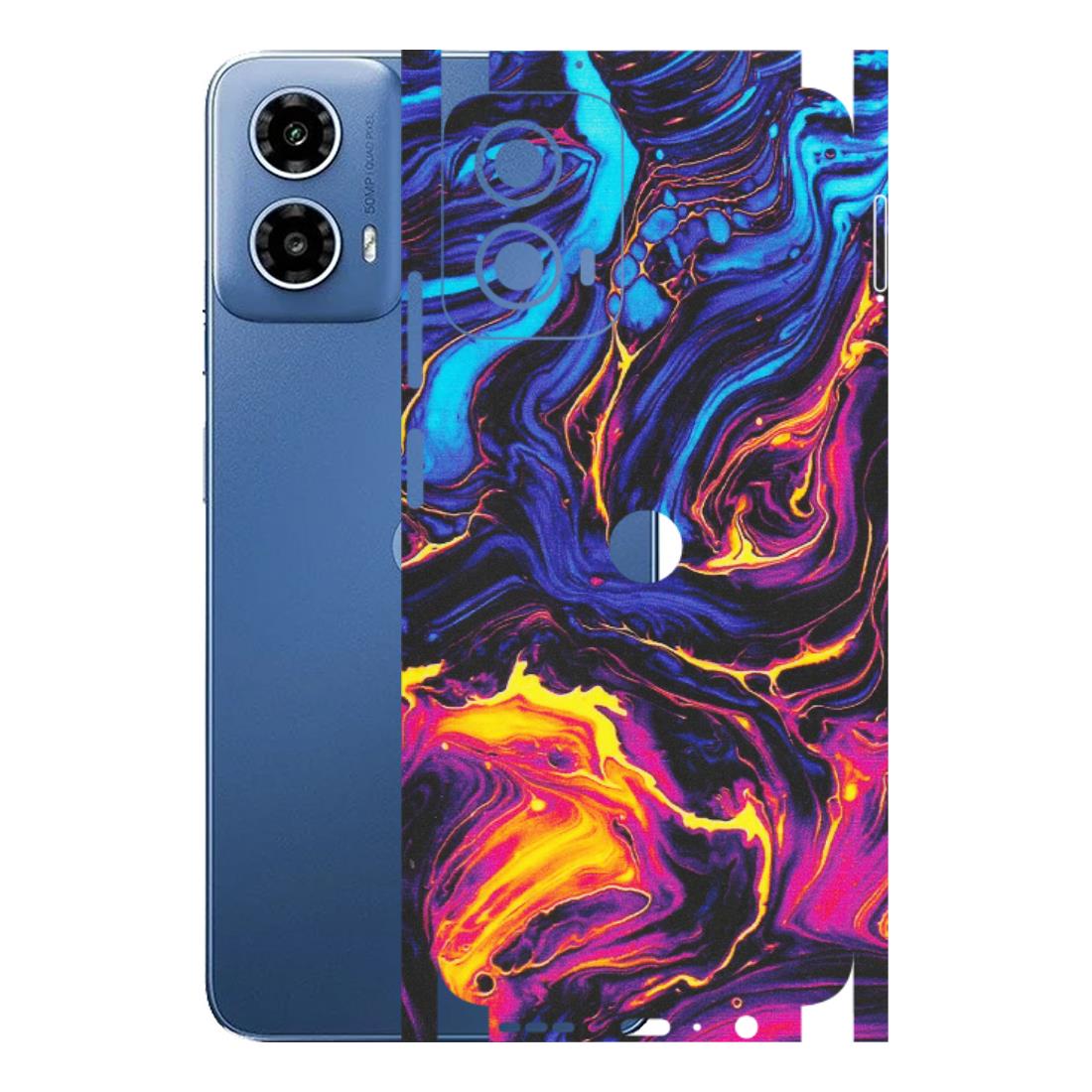 Motorola Phone Skins (All Models) - Abstract Paint Classy - Matte Finish (M-15) Motorola Moto G 34 (5G)