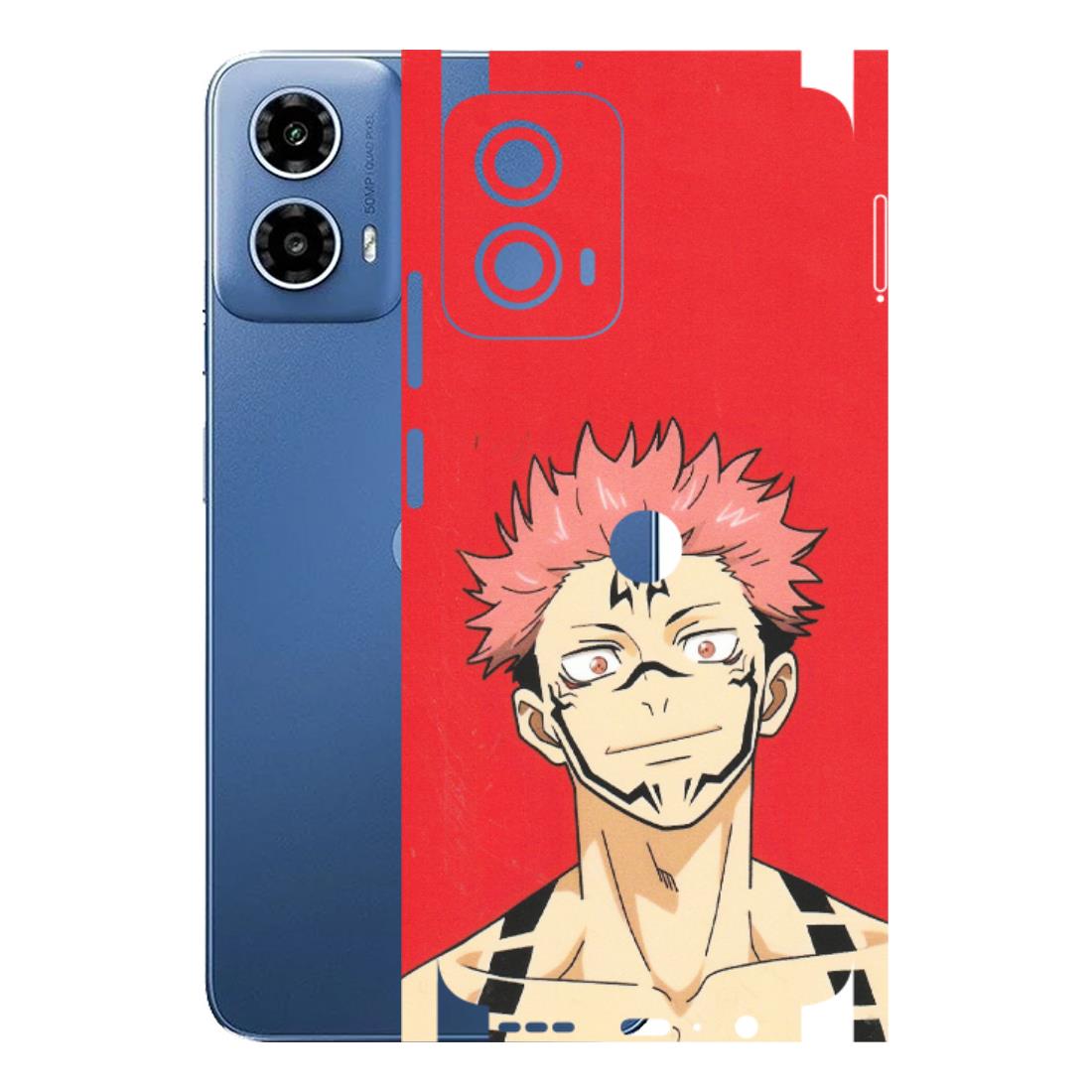 Motorola Phone Skins (All Models) - Ryomen Sukuna Fun Anime - Matte Finish (M-153) Motorola Moto G 34 (5G)
