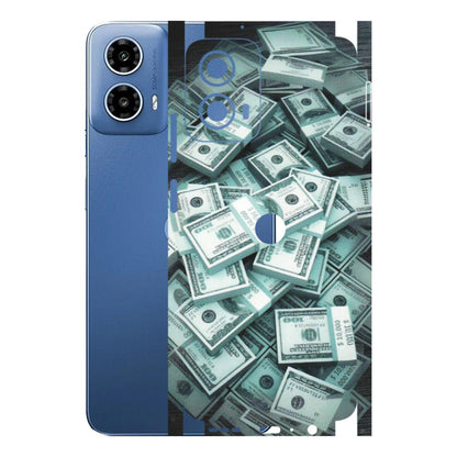 Motorola Phone Skins (All Models) - Hundred Dollar Bill - Matte Finish (M-162) Motorola Moto G 34 (5G)
