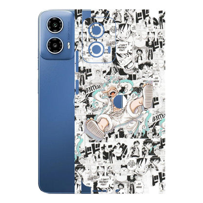 Motorola Phone Skins (All Models) - Hi Hello Doodles - Matte Finish (M-25) Motorola Moto G 34 (5G)
