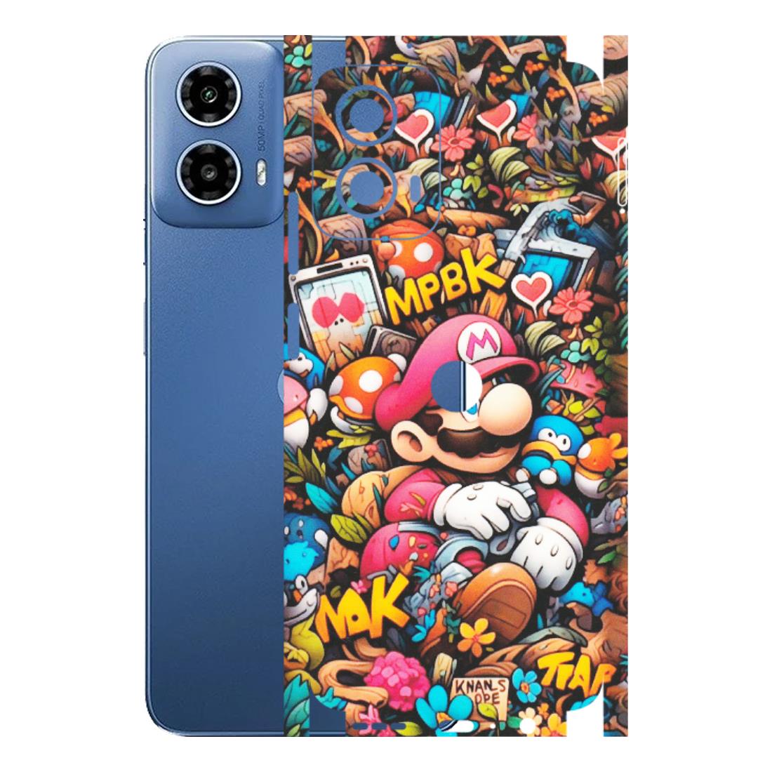 Motorola Phone Skins (All Models) - BMW Logo Performance - Matte Finish (M-27) Motorola Moto G 34 (5G)
