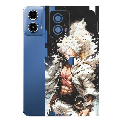 Motorola Phone Skins (All Models) - Anime Angry Classy Character - Matte Finish (M-34) Motorola Moto G 34 (5G)