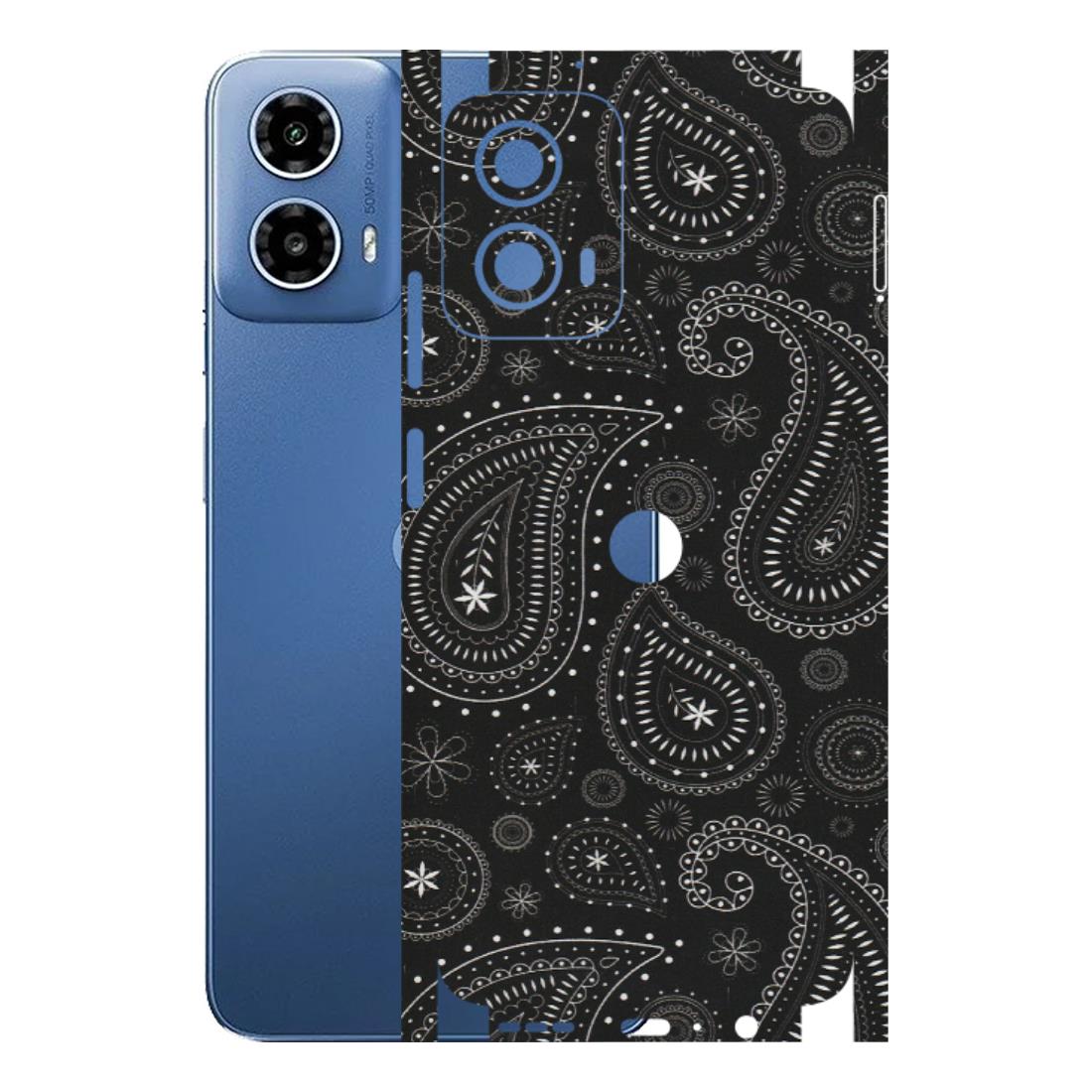 Motorola Phone Skins (All Models) - Black Sober Kerry - Matte Finish (M-37) Motorola Moto G 34 (5G)